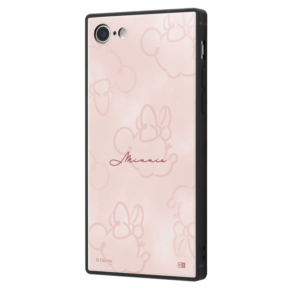 『ディズニーキャラクター』/耐衝撃ケース KAKU トリプルハイブリッド/OTONAミニー_ラインアート【受注生産】