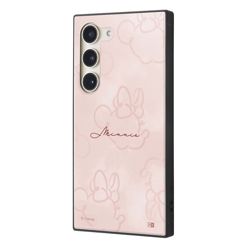 『ディズニーキャラクター』/耐衝撃ケース KAKU トリプルハイブリッド/OTONAミニー_ラインアート【受注生産】