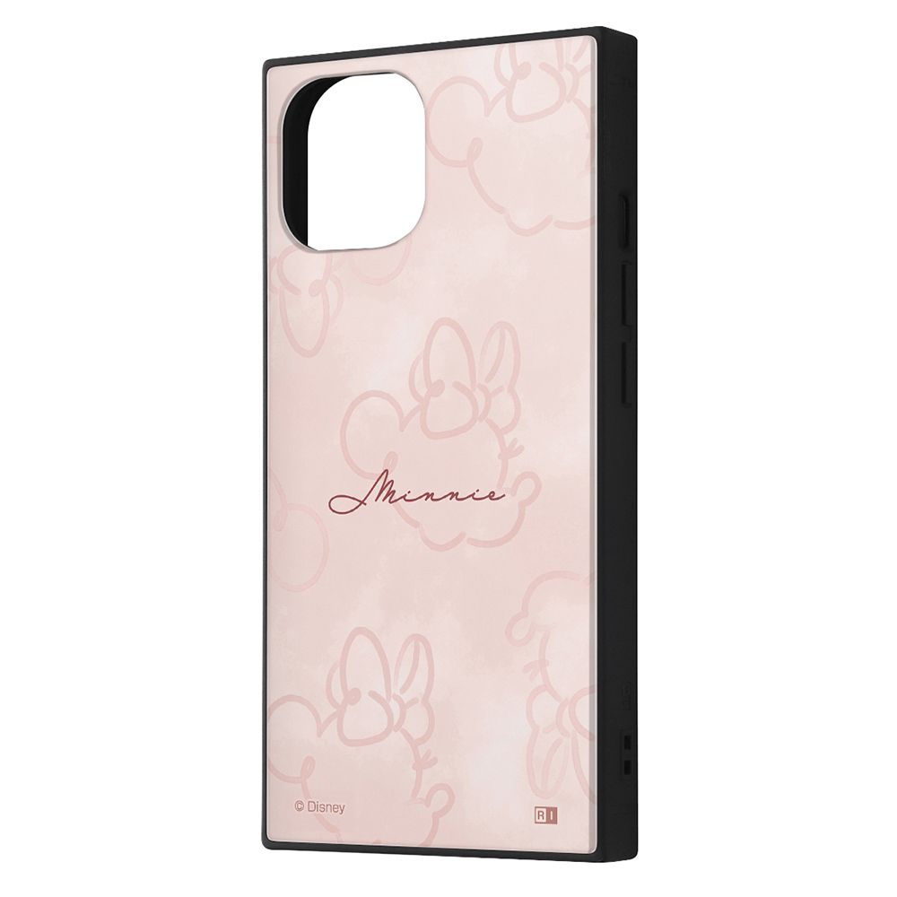 『ディズニーキャラクター』/耐衝撃ケース KAKU トリプルハイブリッド/OTONAミニー_ラインアート【受注生産】