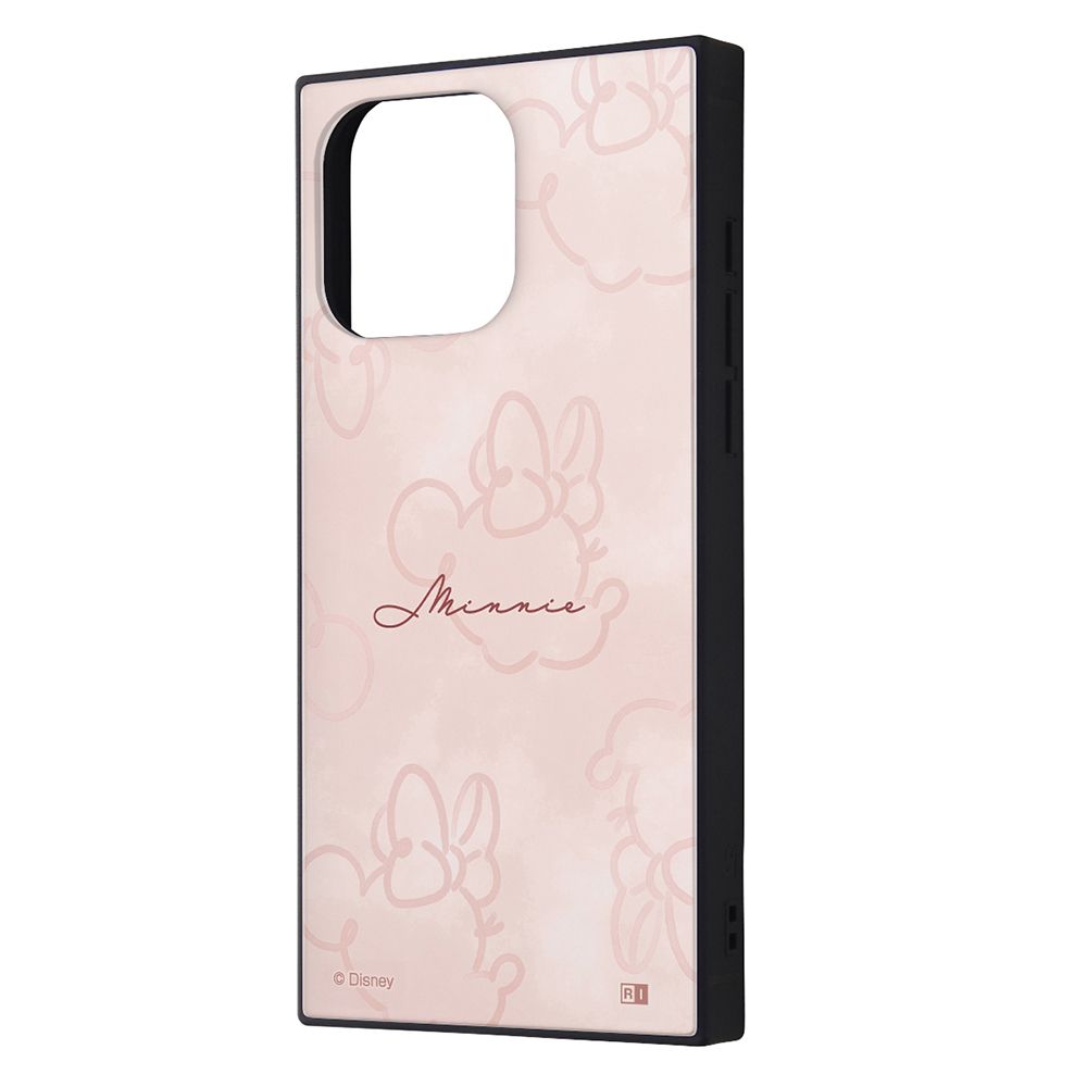 『ディズニーキャラクター』/耐衝撃ケース KAKU トリプルハイブリッド/OTONAミニー_ラインアート【受注生産】