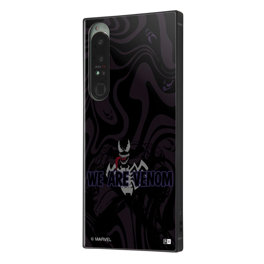 『マーベル』/耐衝撃ケース KAKU トリプルハイブリッド/ヴェノム【受注生産】