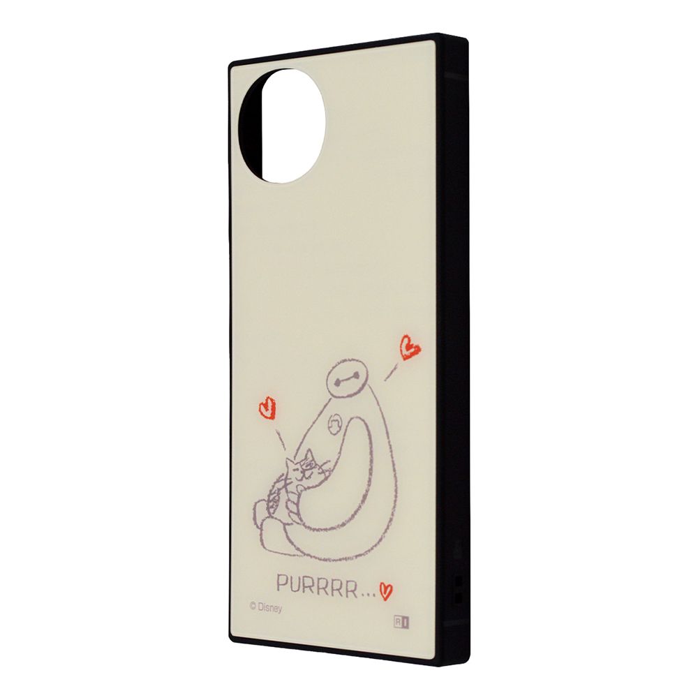 『ディズニーキャラクター』/耐衝撃ケース KAKU / ベイマックスとモチ_ベージュ【受注生産】