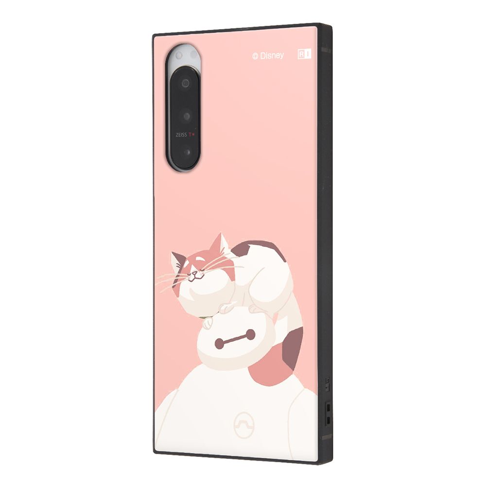 『ディズニーキャラクター』/耐衝撃ケース KAKU / ベイマックスとモチ_ピンク【受注生産】