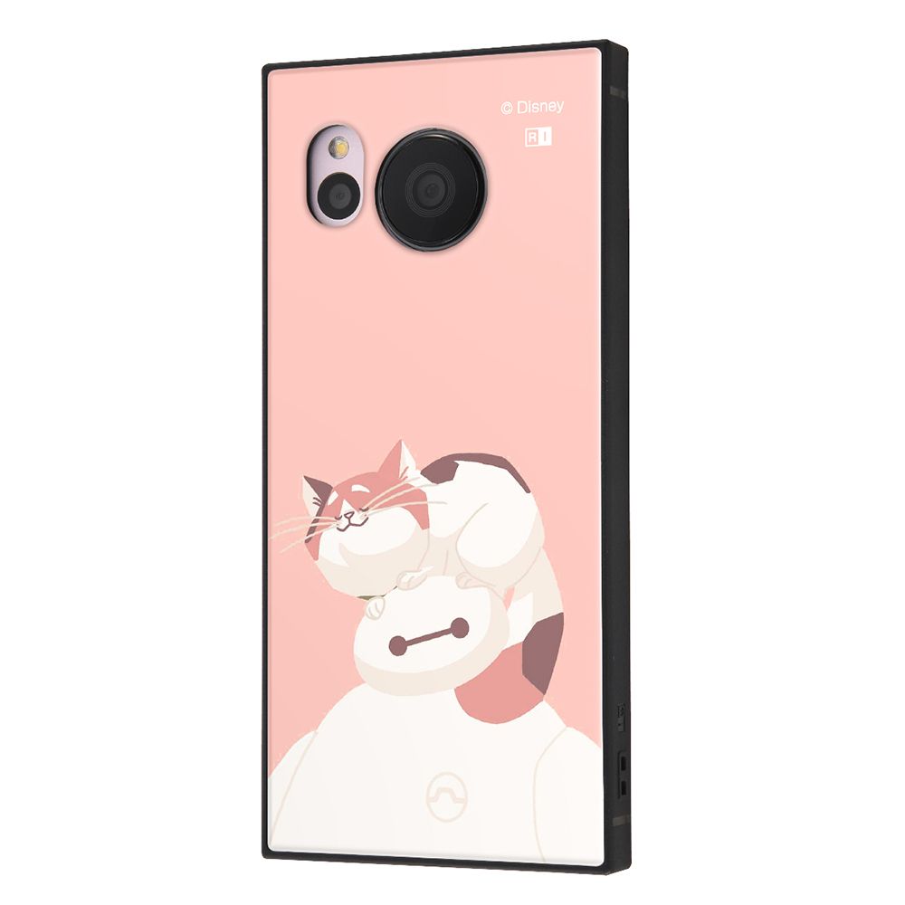 『ディズニーキャラクター』/耐衝撃ケース KAKU / ベイマックスとモチ_ピンク【受注生産】