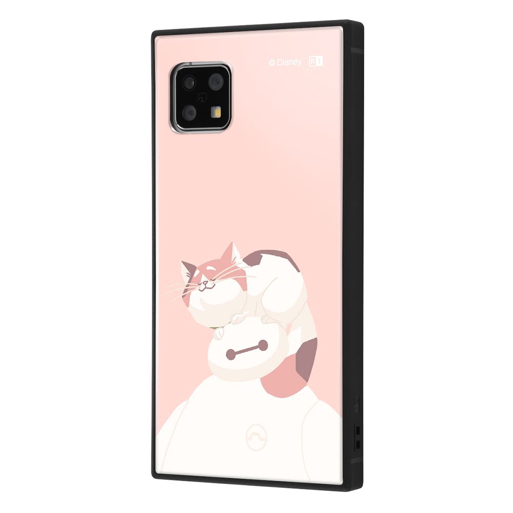 『ディズニーキャラクター』/耐衝撃ケース KAKU / ベイマックスとモチ_ピンク【受注生産】