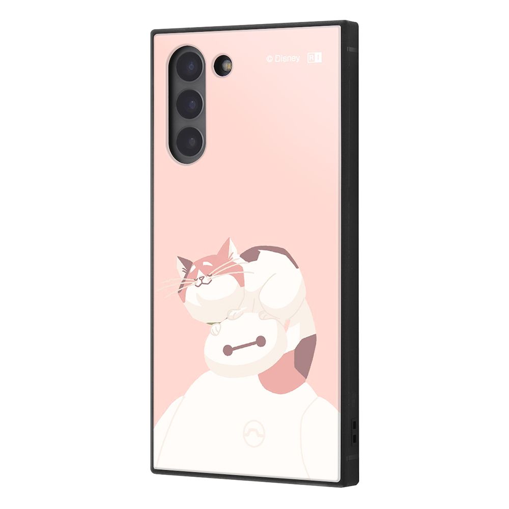 『ディズニーキャラクター』/耐衝撃ケース KAKU / ベイマックスとモチ_ピンク【受注生産】