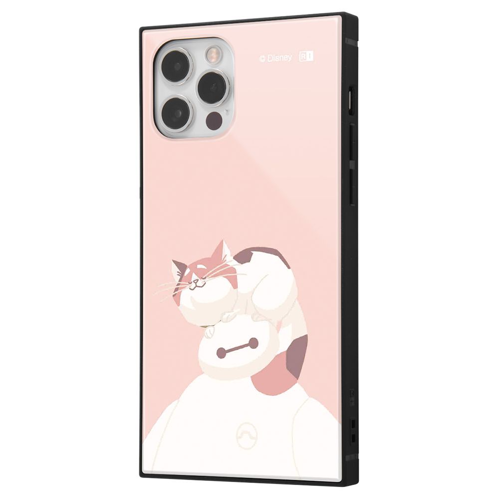 『ディズニーキャラクター』/耐衝撃ケース KAKU / ベイマックスとモチ_ピンク【受注生産】