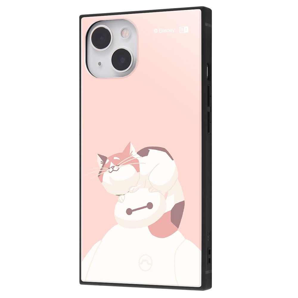 『ディズニーキャラクター』/耐衝撃ケース KAKU / ベイマックスとモチ_ピンク【受注生産】