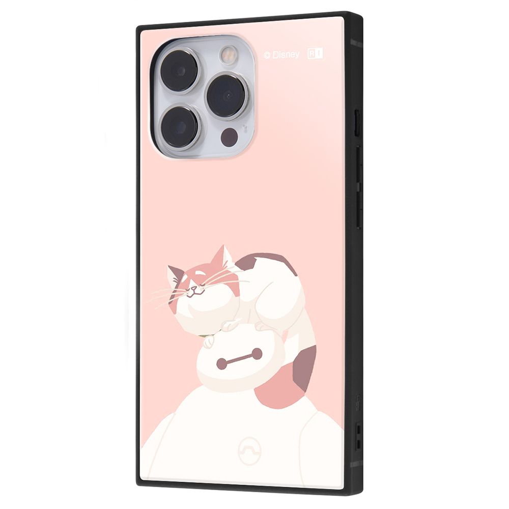 『ディズニーキャラクター』/耐衝撃ケース KAKU / ベイマックスとモチ_ピンク【受注生産】