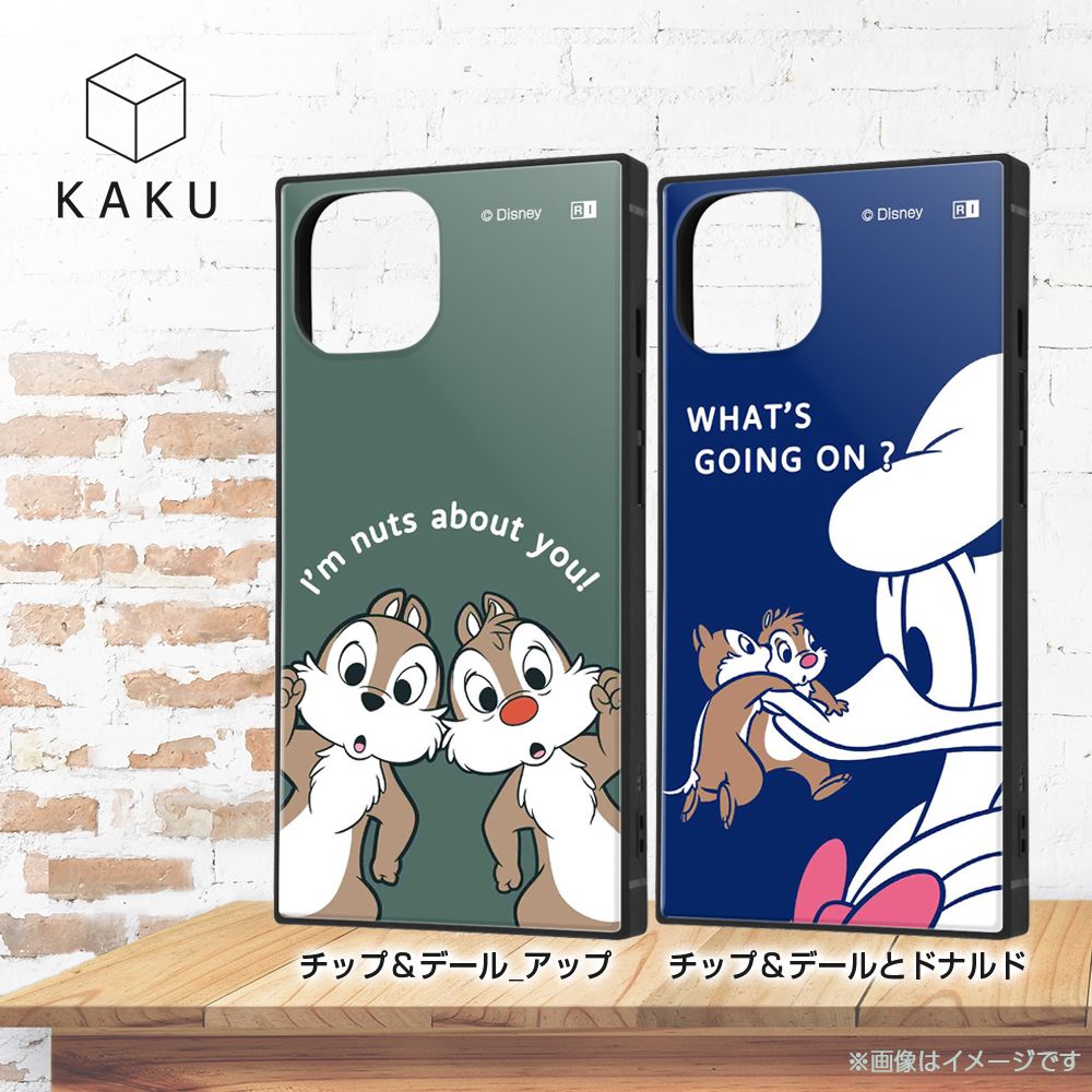 『ディズニーキャラクター』/耐衝撃ケース KAKU / チップ＆デールとドナルド【受注生産】