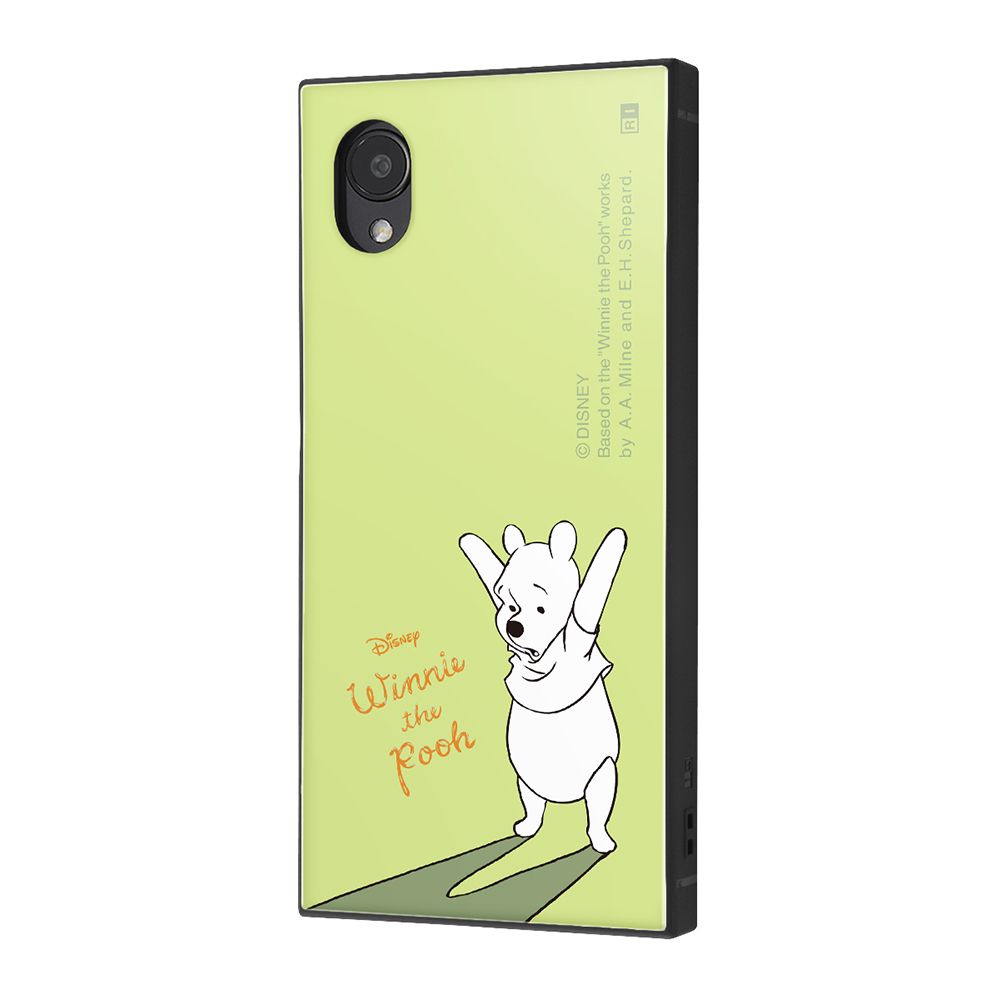 『ディズニーキャラクター』/耐衝撃ケース KAKU / プーさん_キミドリ【受注生産】