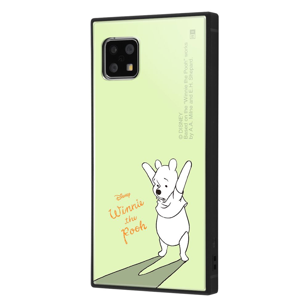 『ディズニーキャラクター』/耐衝撃ケース KAKU / プーさん_キミドリ【受注生産】