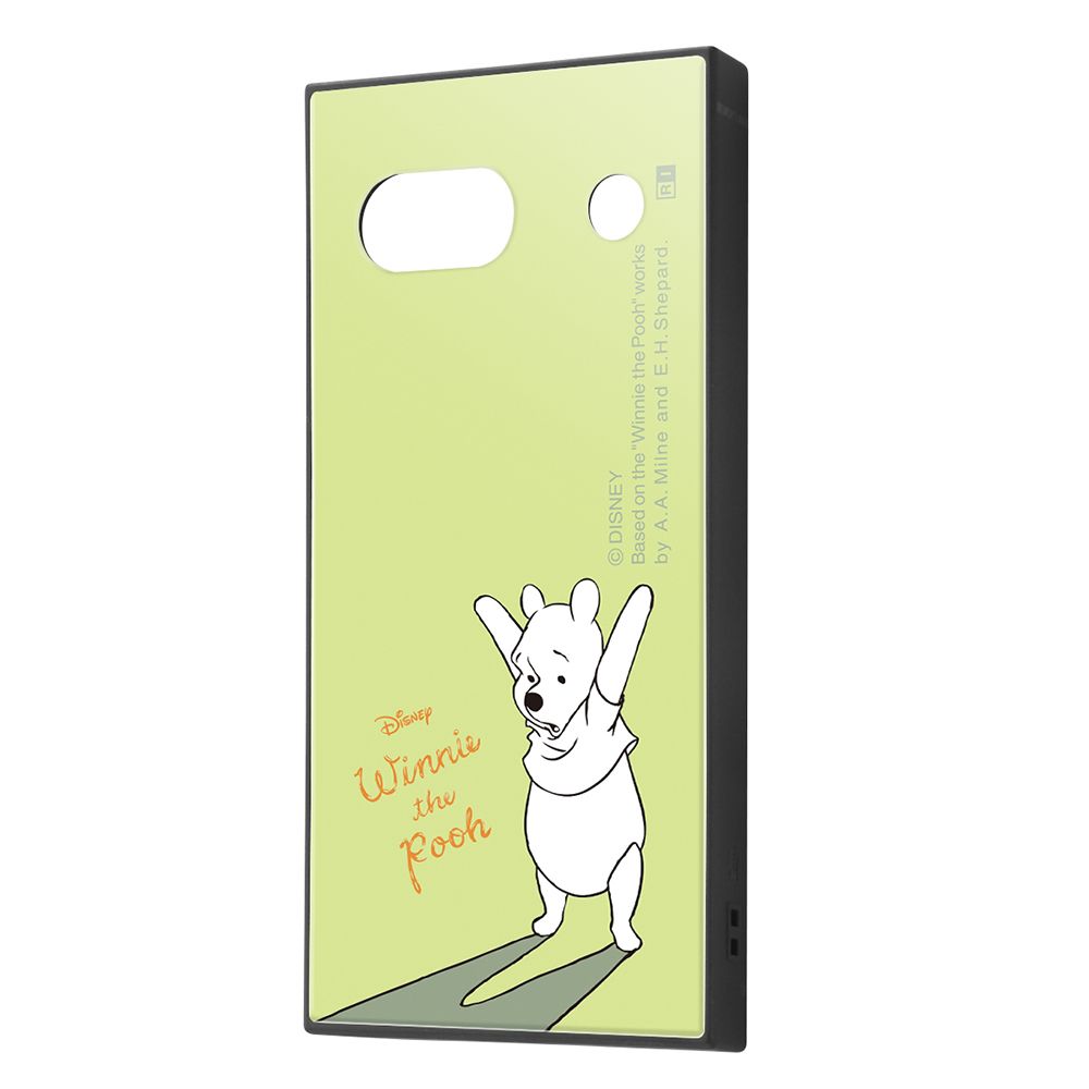 『ディズニーキャラクター』/耐衝撃ケース KAKU / プーさん_キミドリ【受注生産】