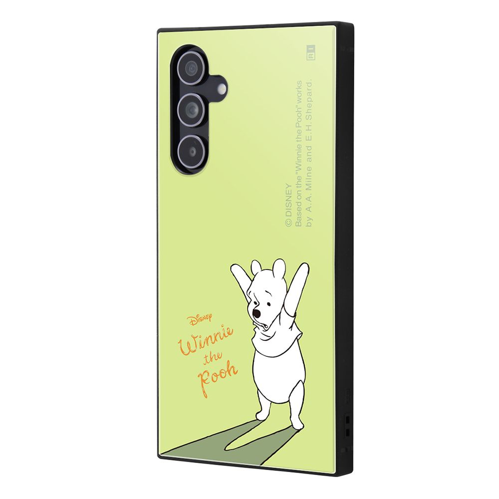 『ディズニーキャラクター』/耐衝撃ケース KAKU / プーさん_キミドリ【受注生産】