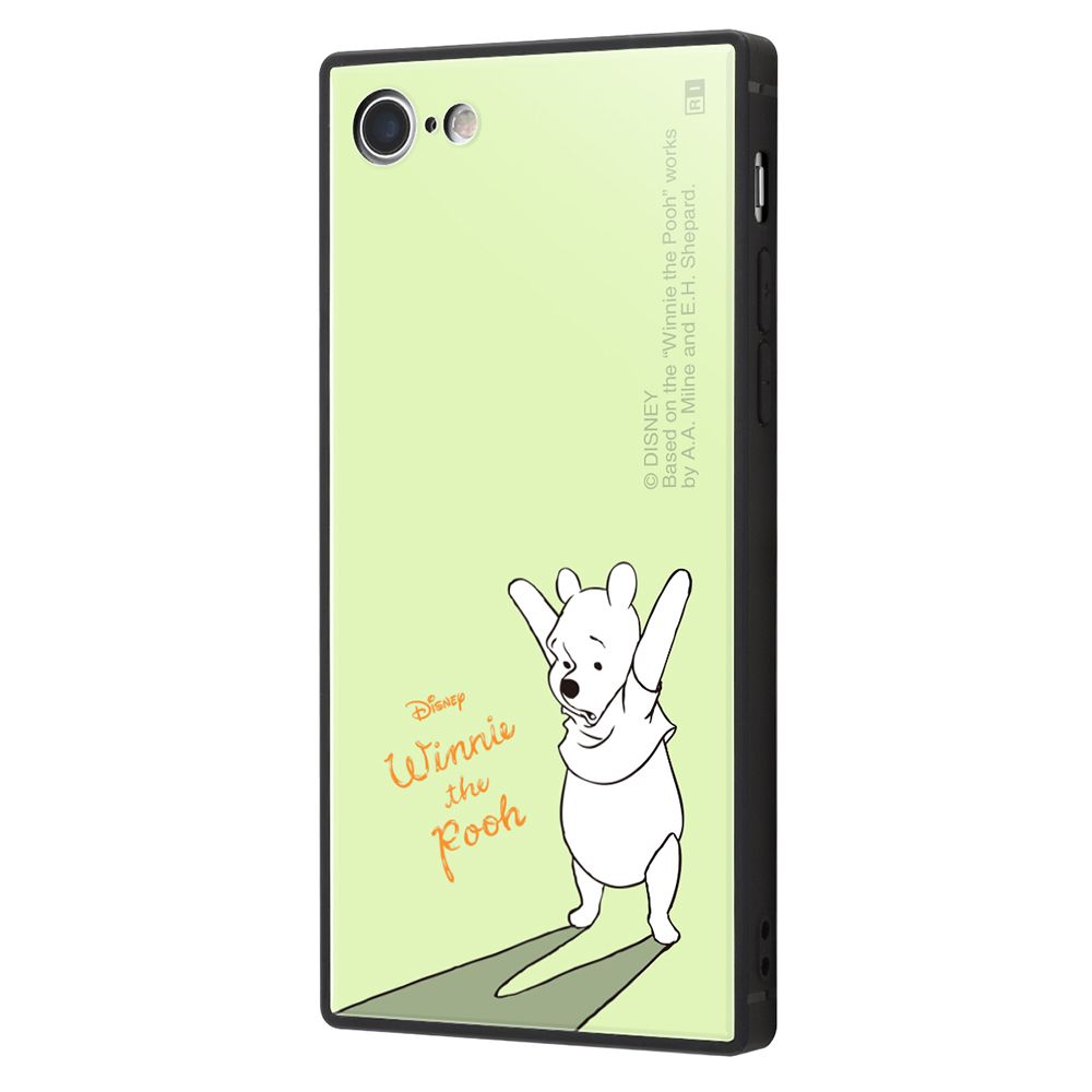 『ディズニーキャラクター』/耐衝撃ケース KAKU / プーさん_キミドリ【受注生産】