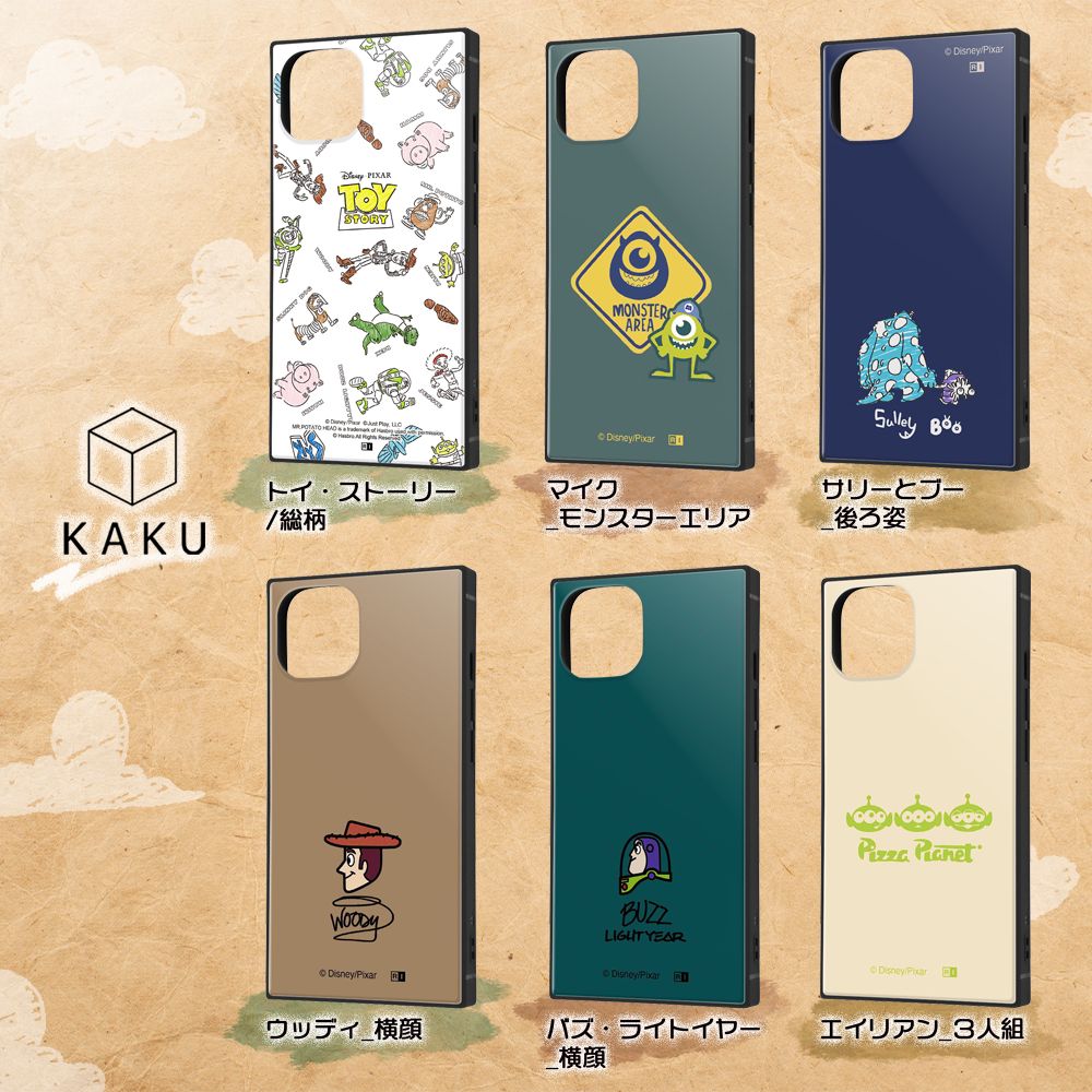 『ディズニー・ピクサーキャラクター』/耐衝撃ケース KAKU / ウッディ_横顔【受注生産】