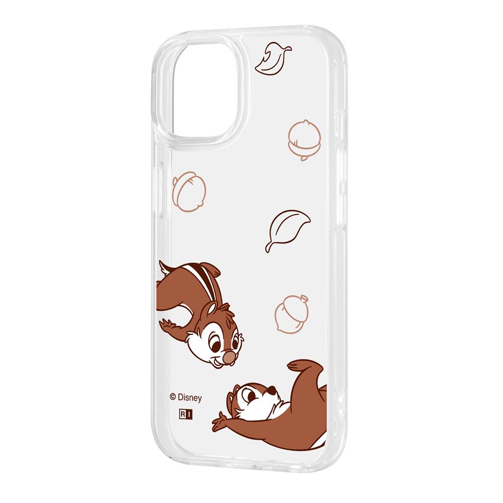 『ディズニーキャラクター』/ハイブリッドケース Clear Pop/チップ＆デール