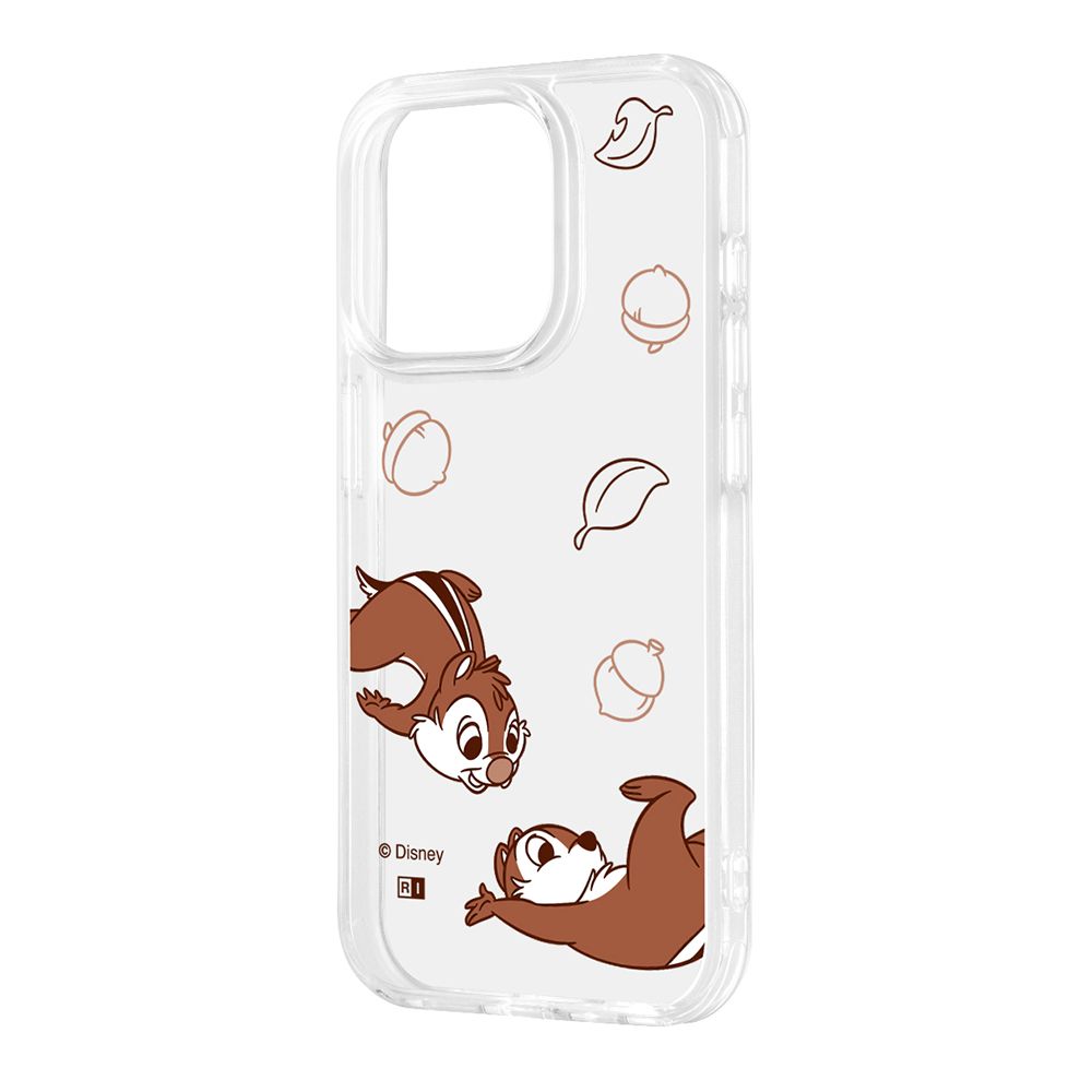 『ディズニーキャラクター』/ハイブリッドケース Clear Pop/チップ＆デール