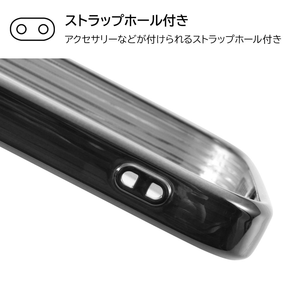 『ディズニーキャラクター』/TPUソフトケース META/ミッキーマウス総柄_メタリック