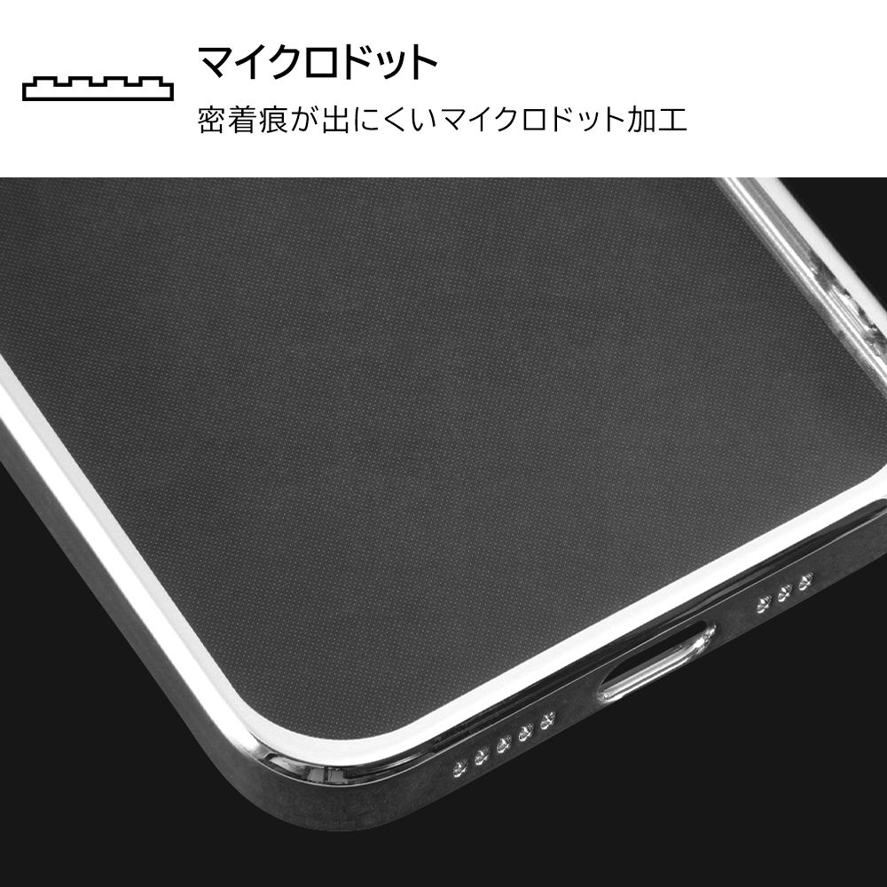 『ディズニーキャラクター』/TPUソフトケース META/ミッキーマウス総柄_メタリック