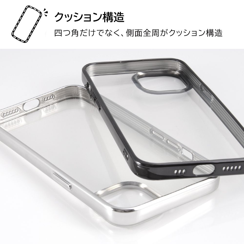 『ディズニーキャラクター』/TPUソフトケース META/ミッキーマウス総柄_メタリック