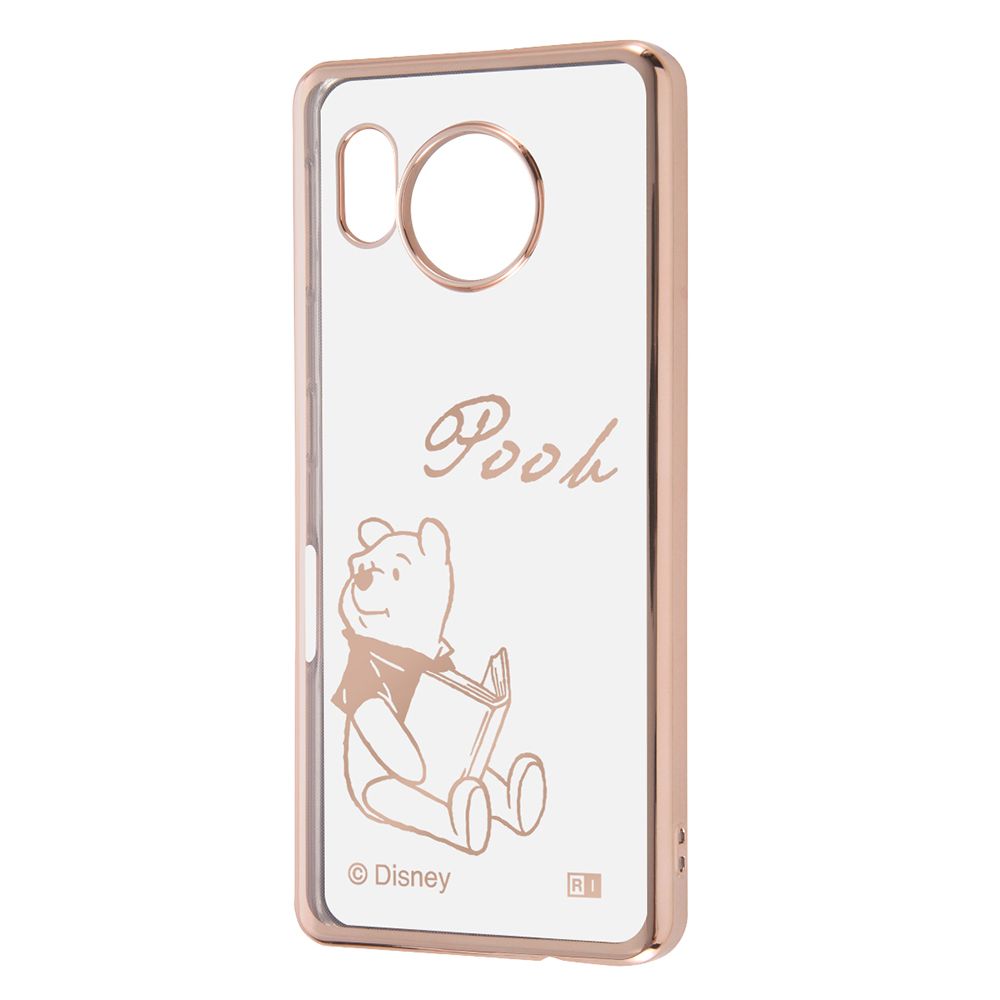 『ディズニーキャラクター』/TPUソフトケース META/くまのプーさん_メタリック