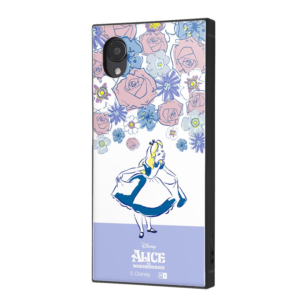 『ディズニーキャラクター』/耐衝撃ハイブリッドケース KAKU / アリス_フラワー【受注生産】