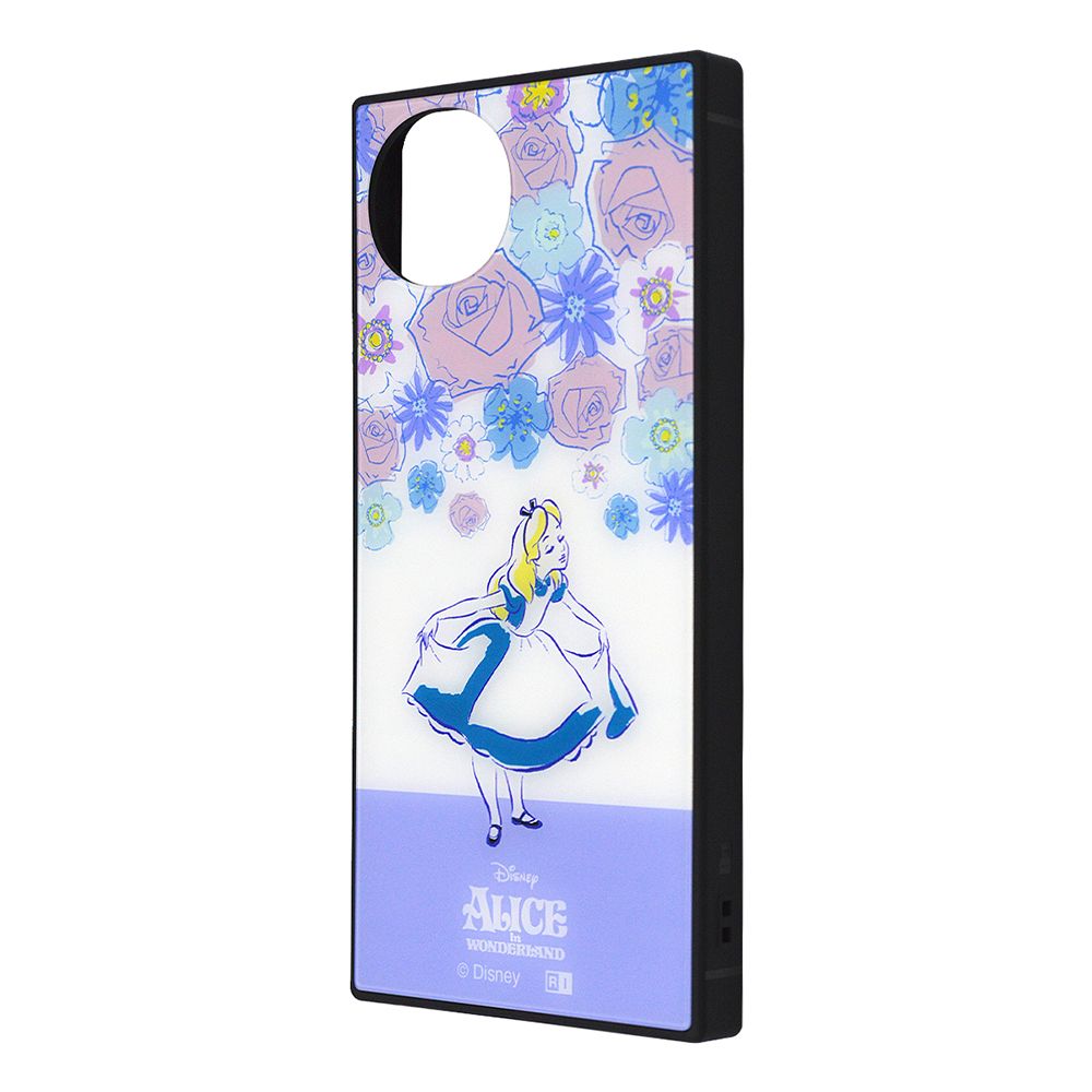 『ディズニーキャラクター』/耐衝撃ハイブリッドケース KAKU / アリス_フラワー【受注生産】