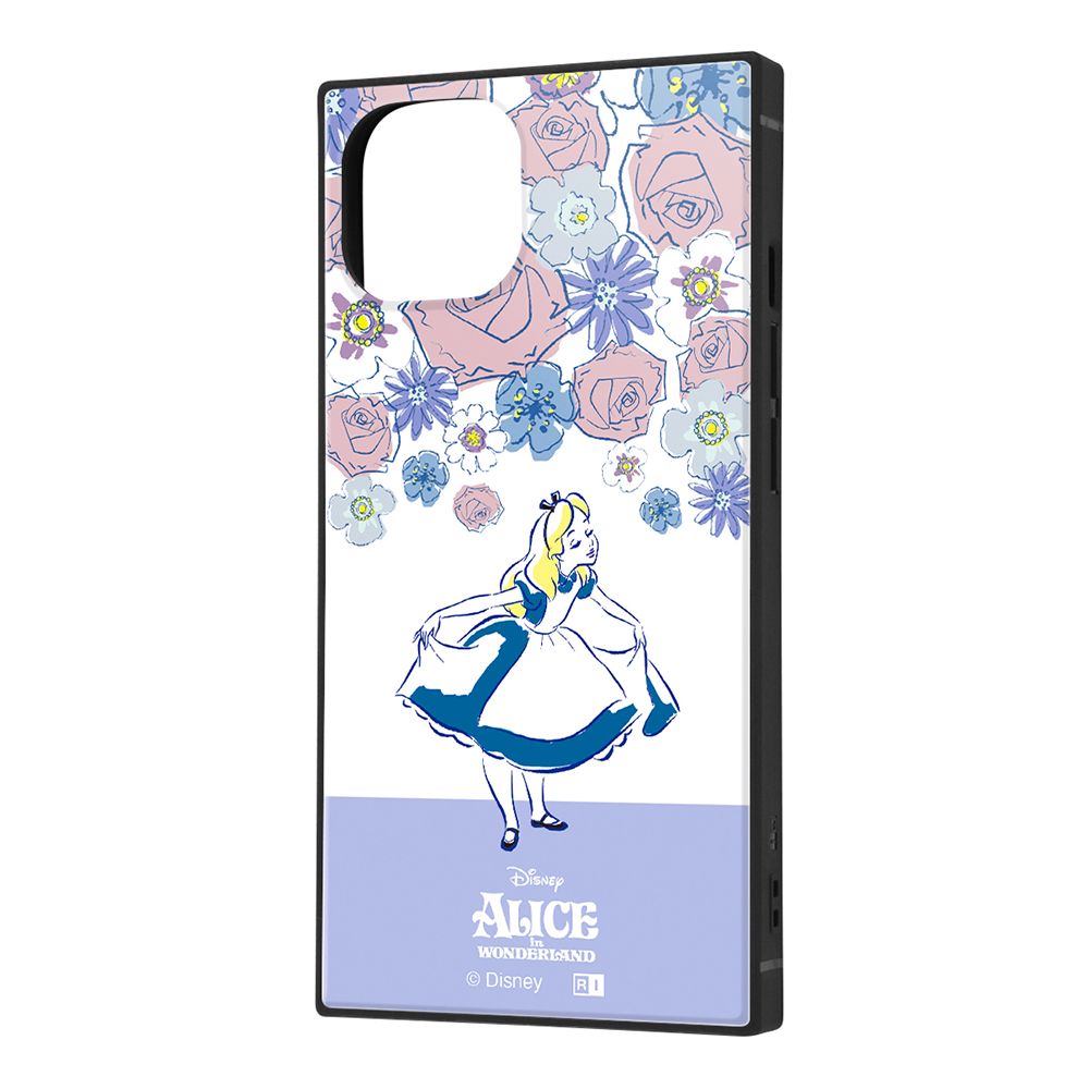 『ディズニーキャラクター』/耐衝撃ハイブリッドケース KAKU / アリス_フラワー【受注生産】