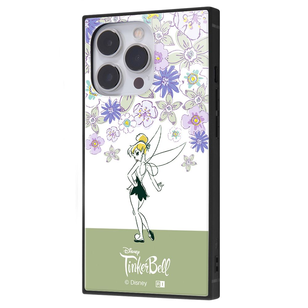 『ディズニーキャラクター』/耐衝撃ハイブリッドケース KAKU / ティンカー・ベル_フラワー【受注生産】