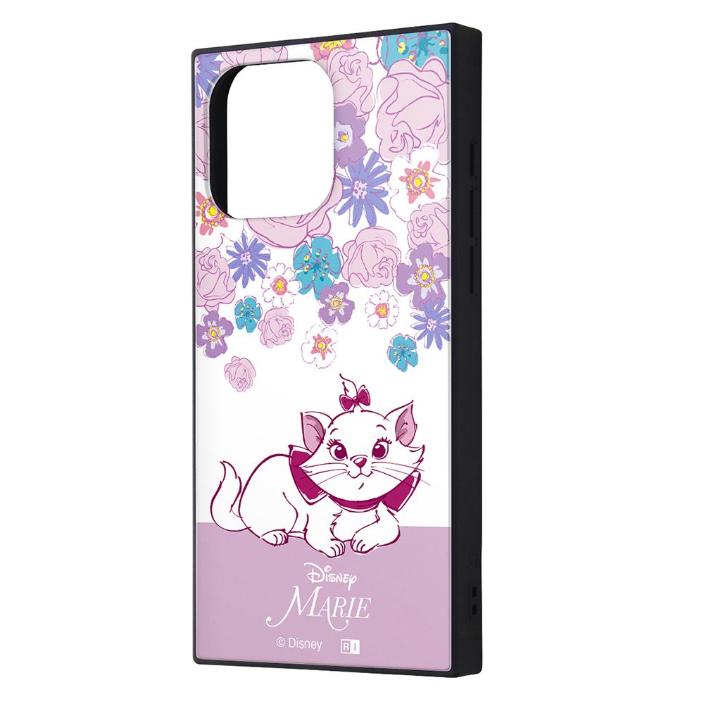 『ディズニーキャラクター』/耐衝撃ハイブリッドケース KAKU / マリー_フラワー【受注生産】