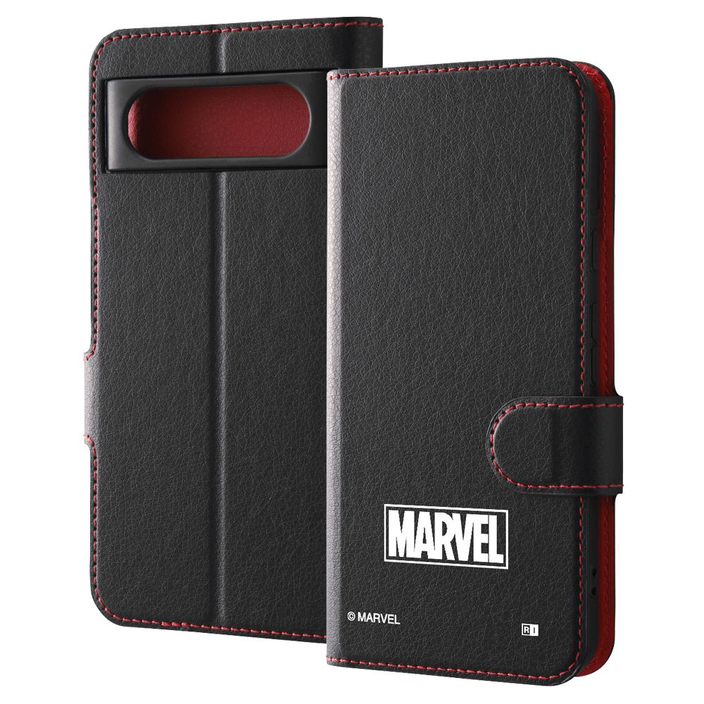 iPhone SE（第3世代）/ iPhone SE（第2世代）/ 8 / 7 / 『マーベル』/手帳型ケースマグネット / マーベルロゴ_3【受注生産】