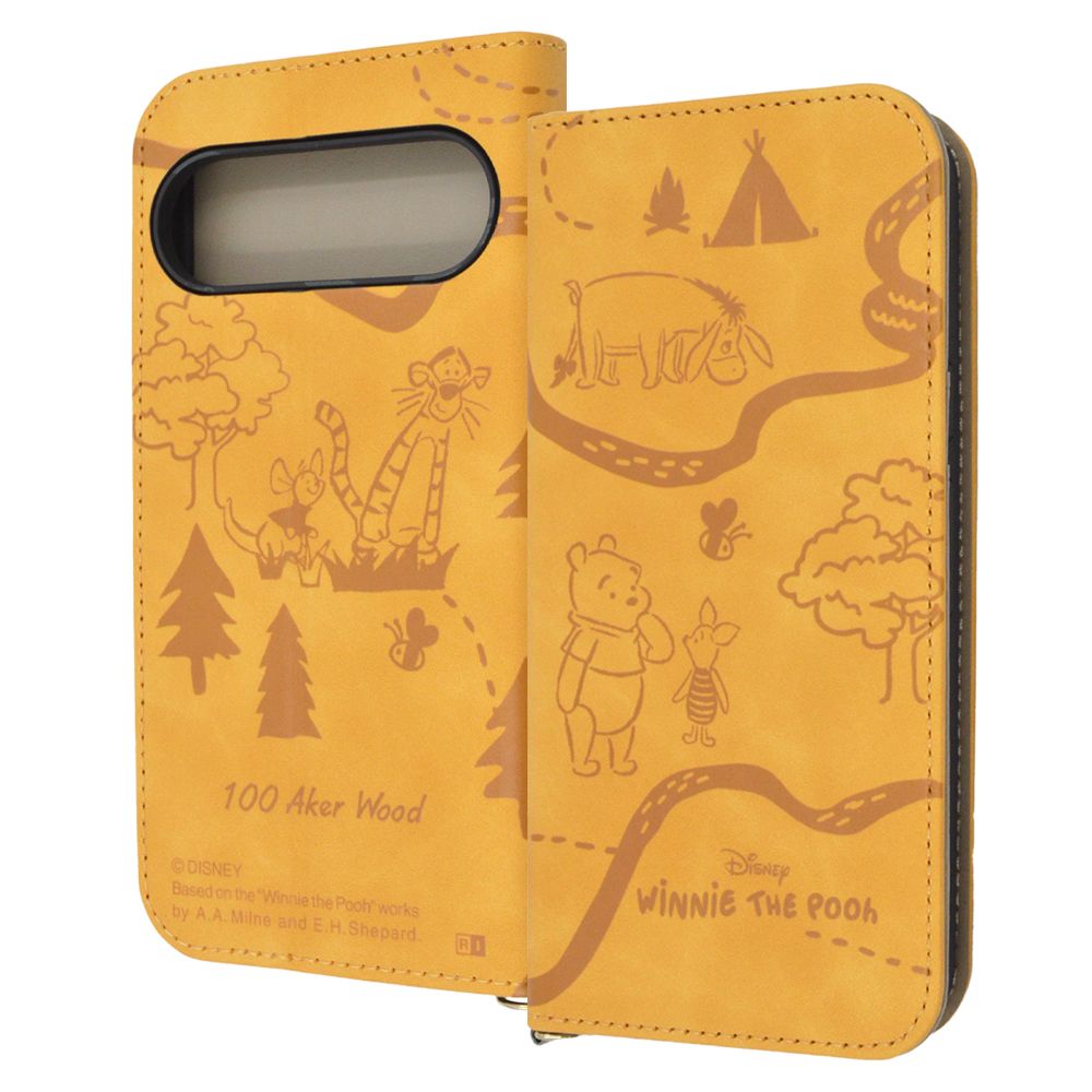 プー 手帳型ケース Raffine