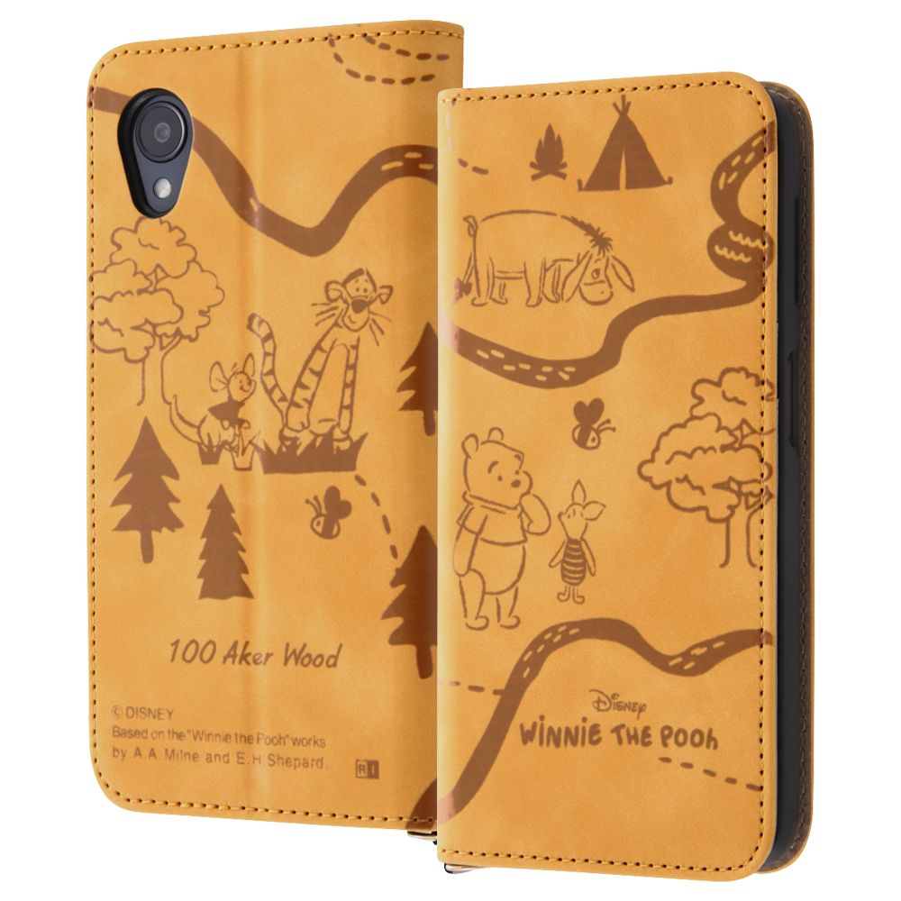 プー 手帳型ケース Raffine