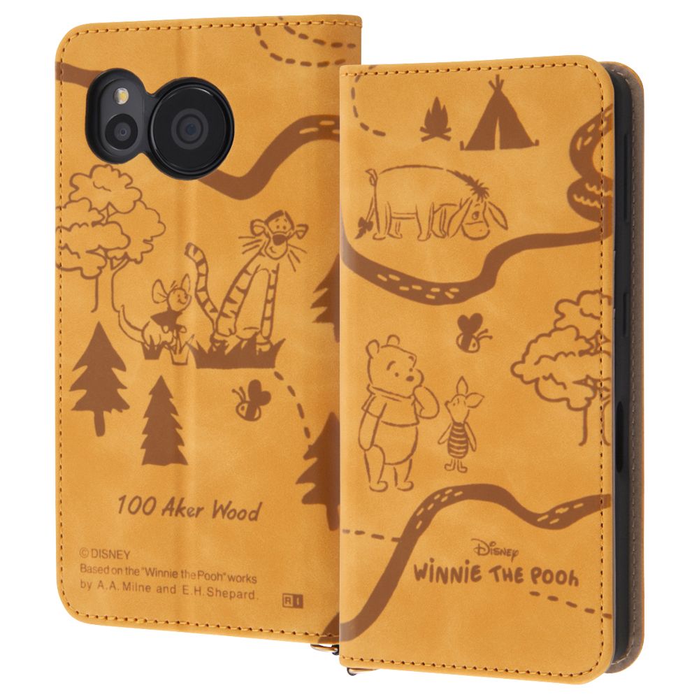 プー 手帳型ケース Raffine