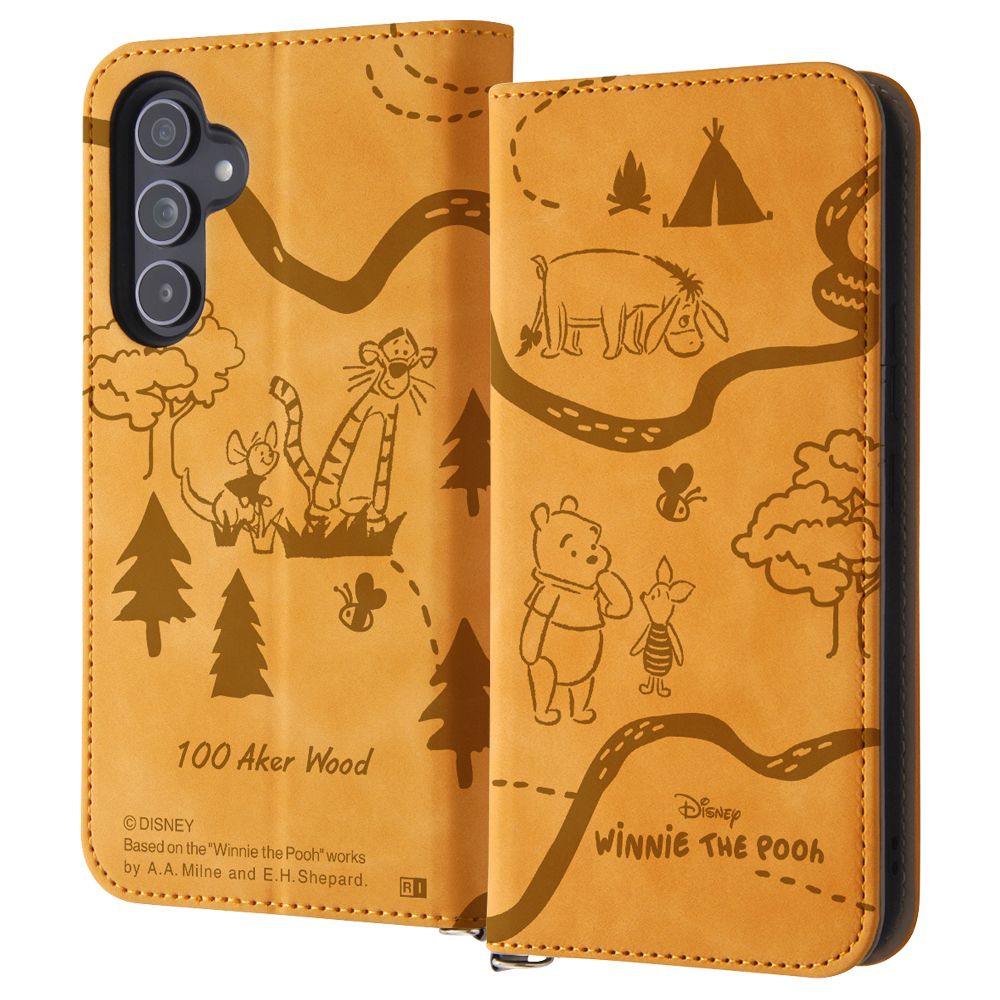 プー 手帳型ケース Raffine