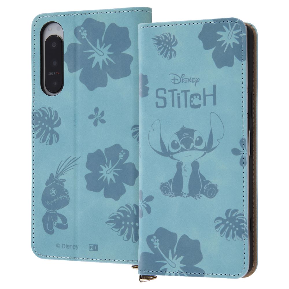 スティッチ 手帳型ケース Raffine