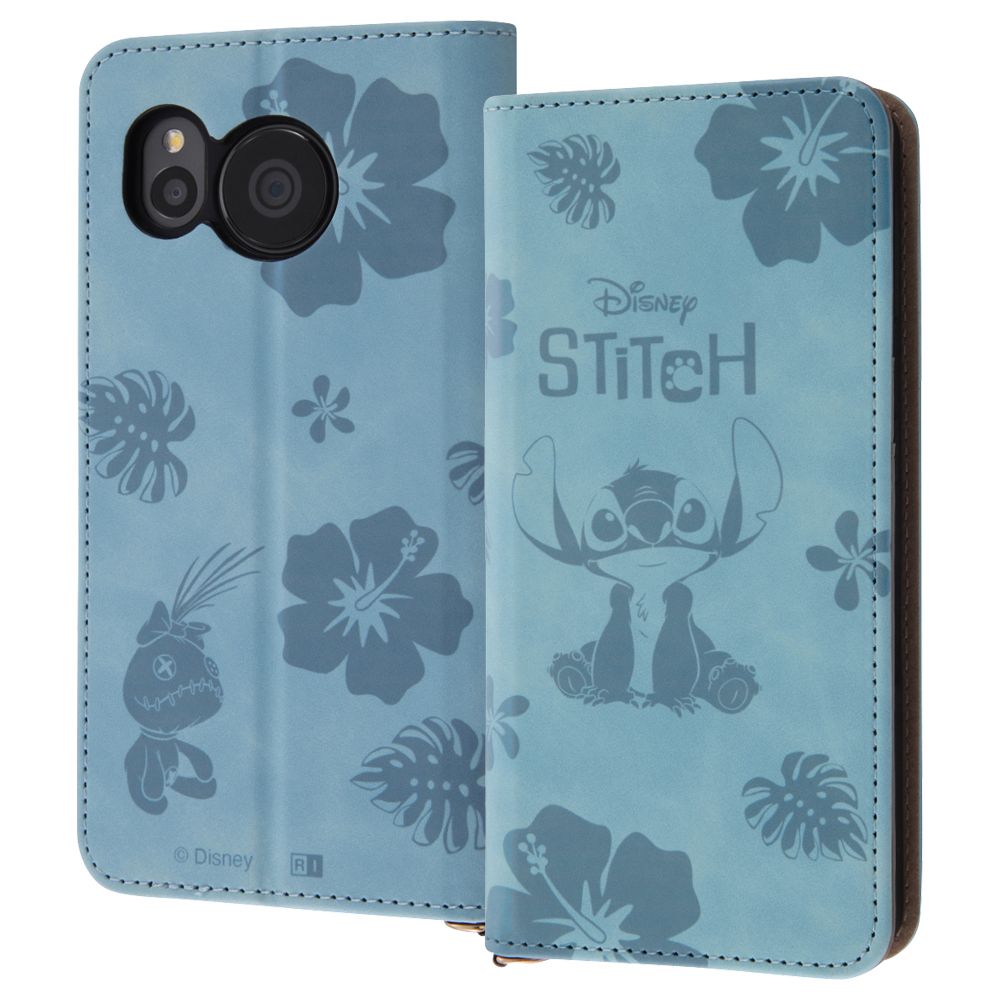 スティッチ 手帳型ケース Raffine