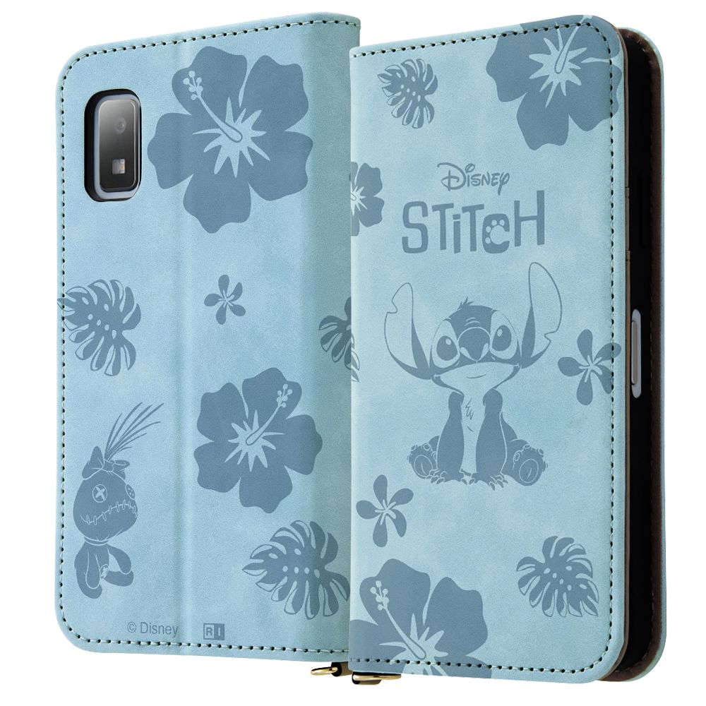 スティッチ 手帳型ケース Raffine