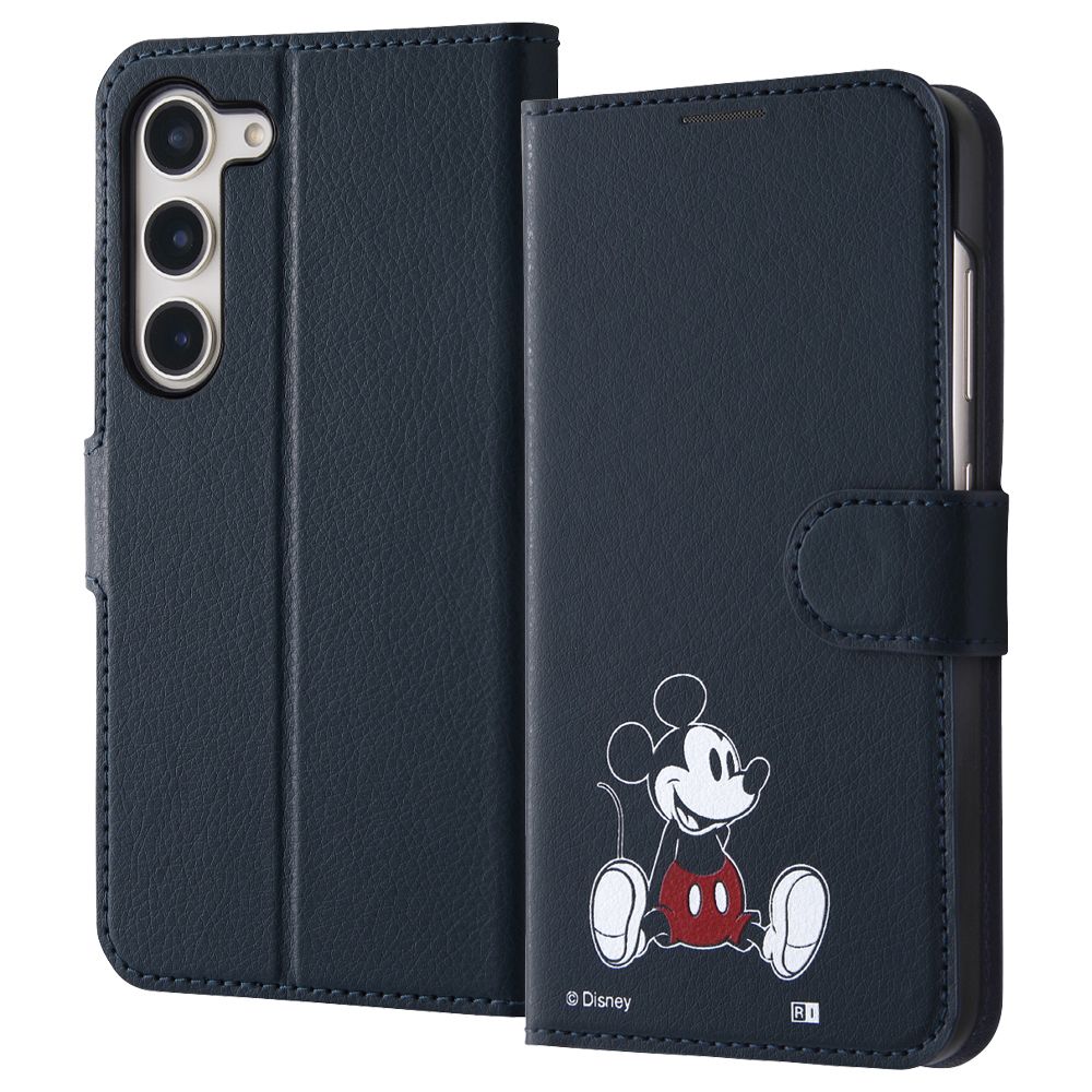 ミッキーマウス sitting 手帳型ケース