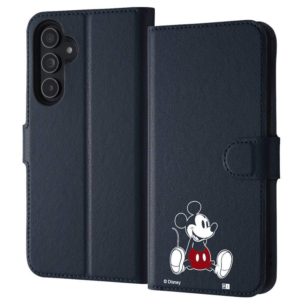 ミッキーマウス sitting 手帳型ケース