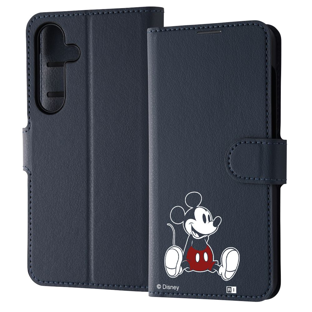 ミッキーマウス sitting 手帳型ケース