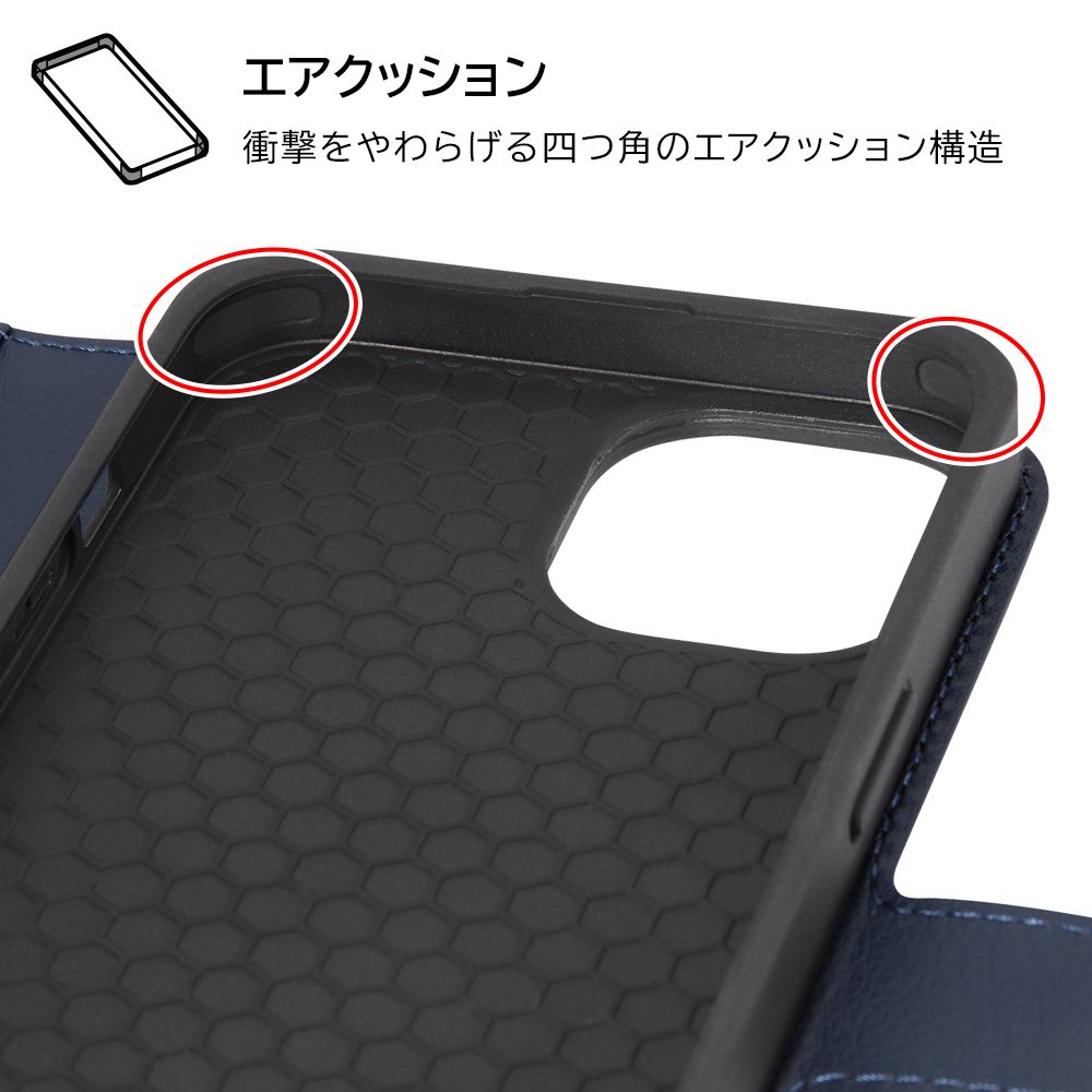 ミッキーマウス sitting 手帳型ケース