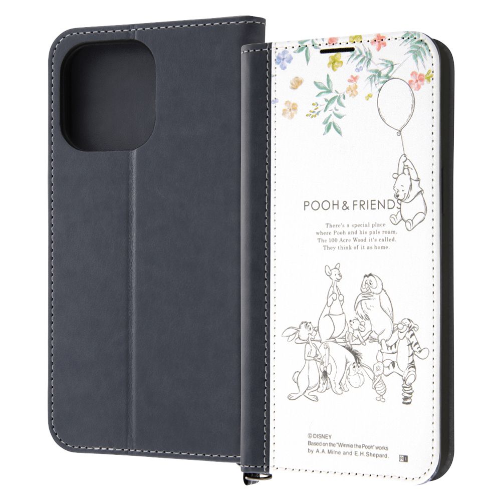 プーと仲間たち 手帳型ケース Noble