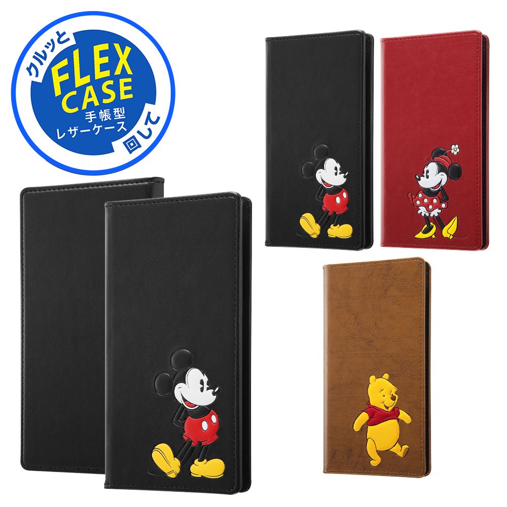 ディズニー ミッキーマウス 手帳型 FLEX CASE