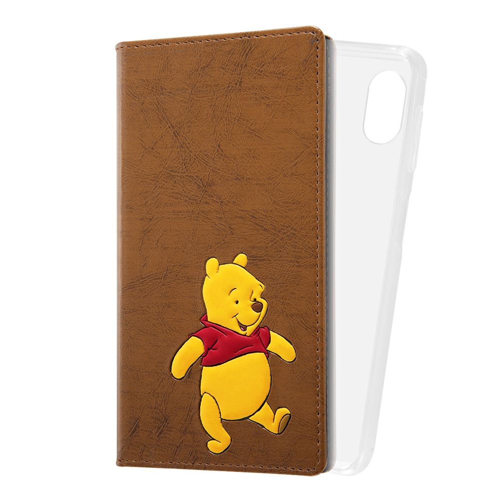 ディズニー プー 手帳型 FLEX CASE ポップアップ