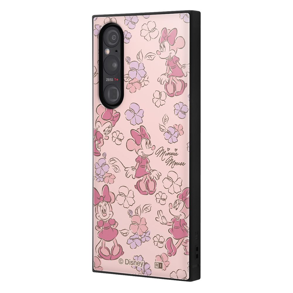 ミニーマウスとお花の総柄 KAKU【受注生産】