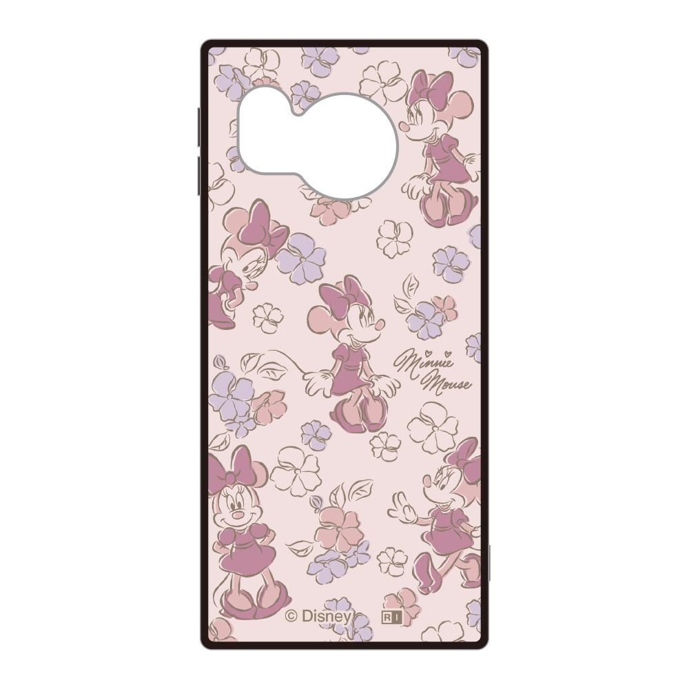 ミニーマウスとお花の総柄 KAKU【受注生産】