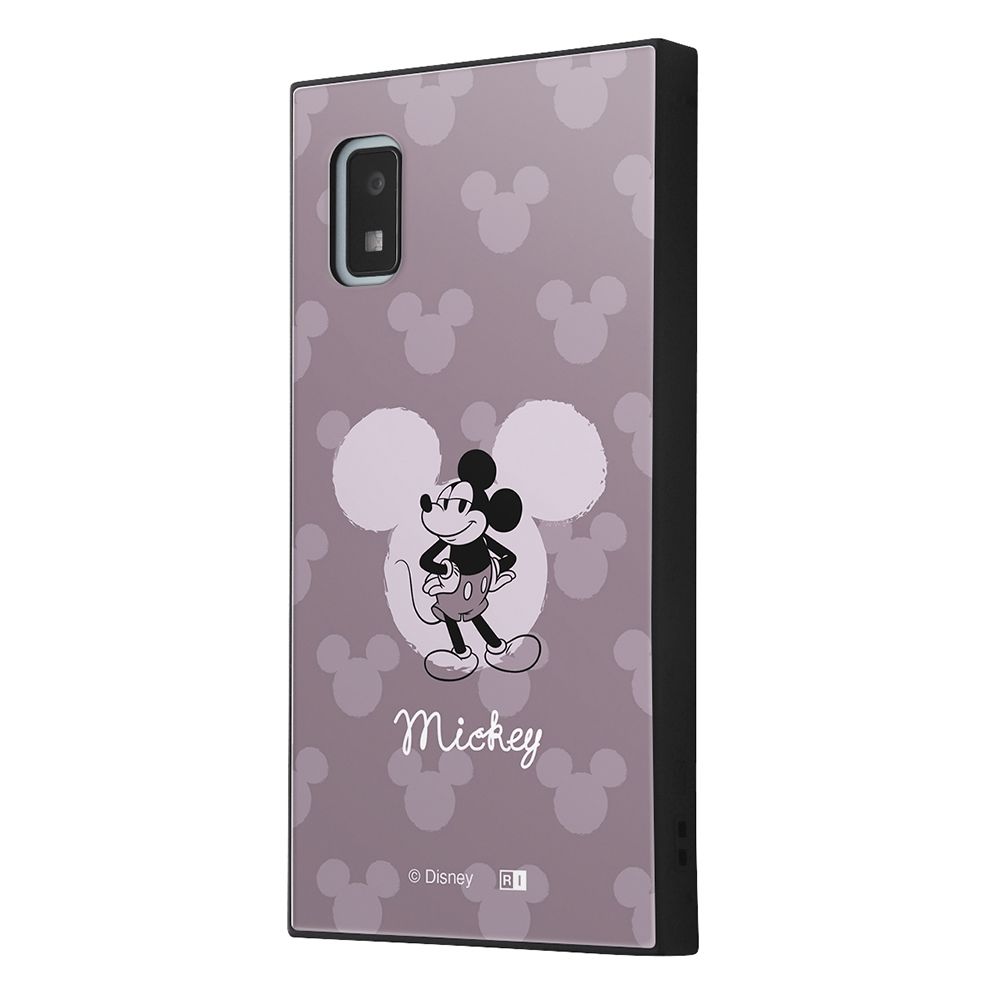 ミッキーマウス_グレー 耐衝撃ケース KAKU 【受注生産】