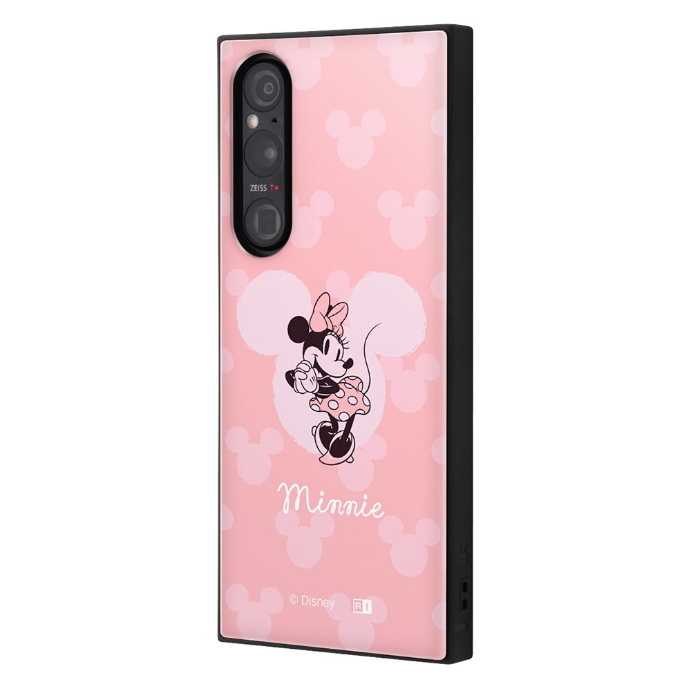 ミニーマウス_ピンク 耐衝撃ケース KAKU【受注生産】